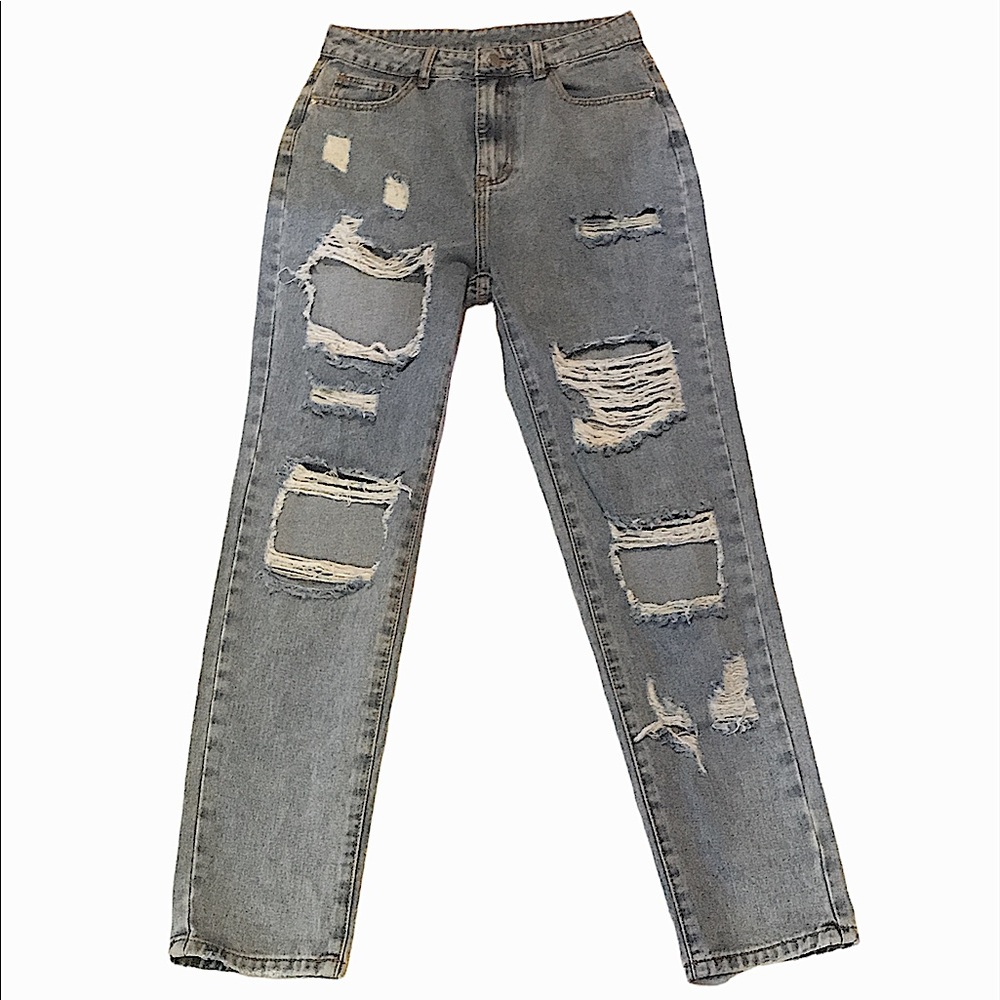 SHEIN denim jeans (Size M) in (Like New Condition)